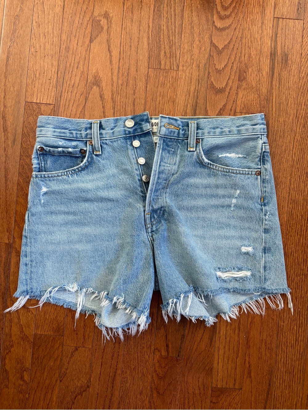 Agolde Denim Shorts Size 27